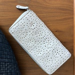 COACH Laser Cut Op Art Madison Wallet
